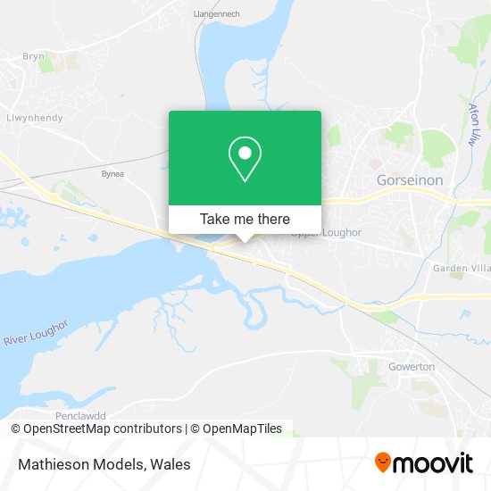 Mathieson Models map