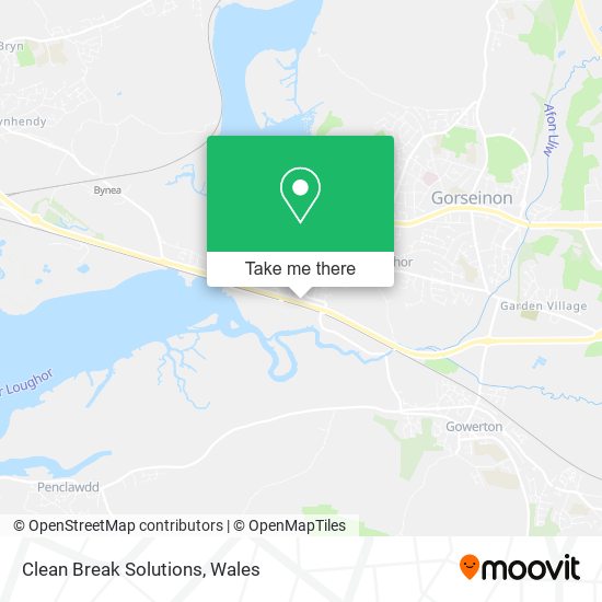 Clean Break Solutions map