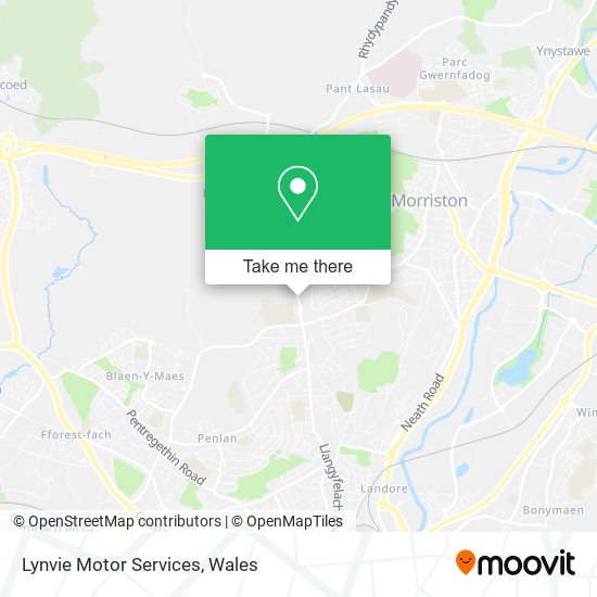 Lynvie Motor Services map