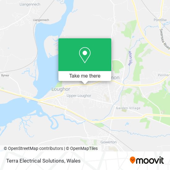 Terra Electrical Solutions map