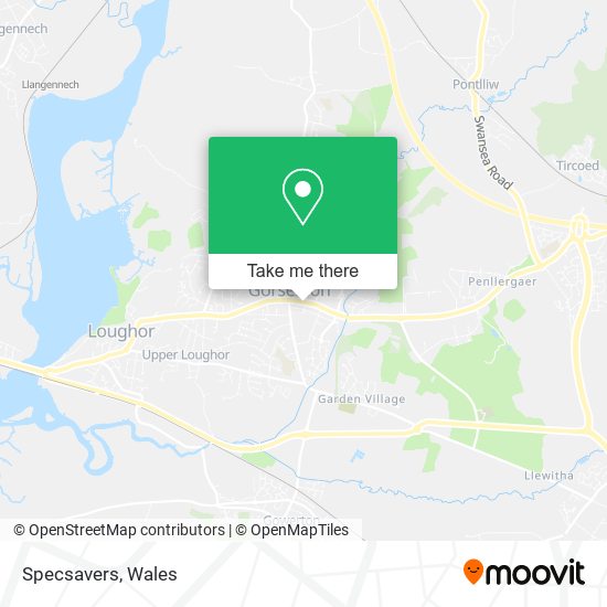 Specsavers map