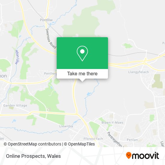 Online Prospects map