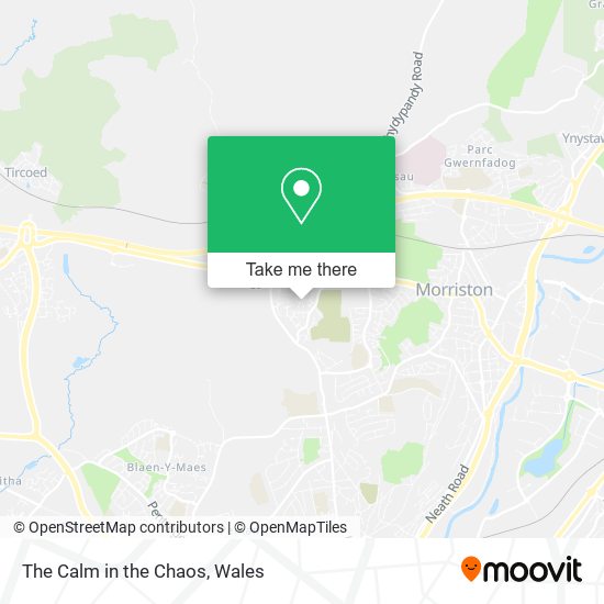 The Calm in the Chaos map