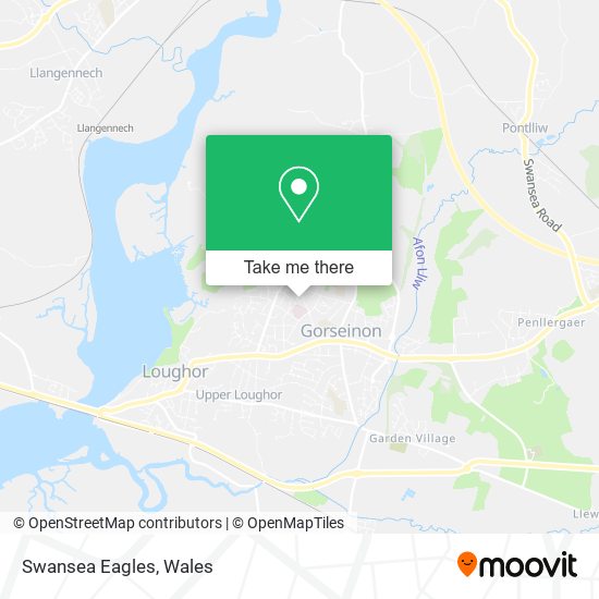 Swansea Eagles map