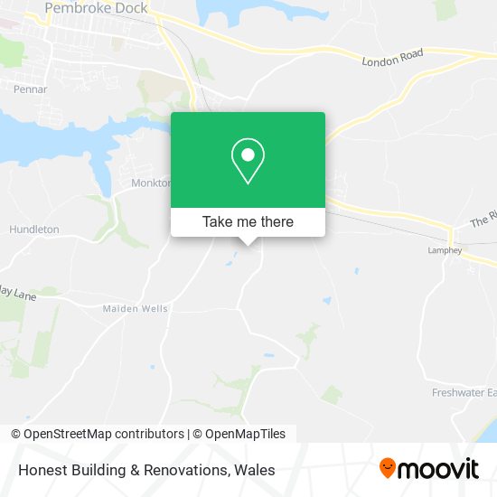 Honest Building & Renovations map