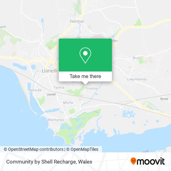 Community by Shell Recharge map