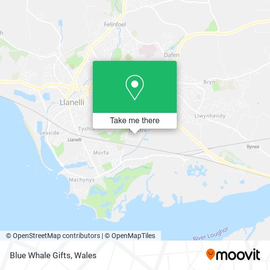 Blue Whale Gifts map