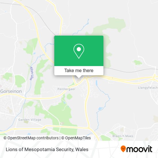 Lions of Mesopotamia Security map