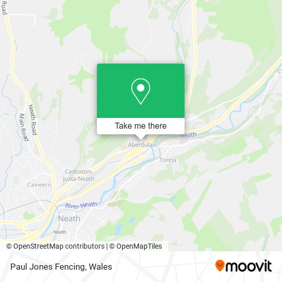 Paul Jones Fencing map