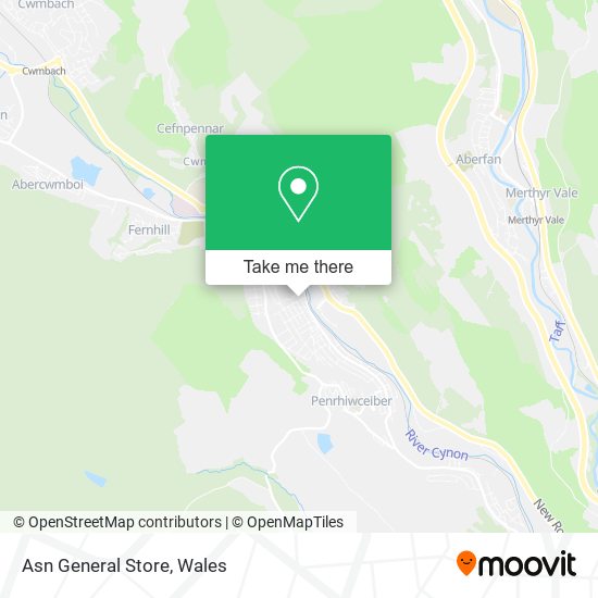 Asn General Store map