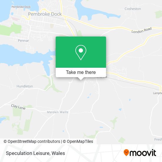 Speculation Leisure map