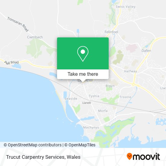 Trucut Carpentry Services map