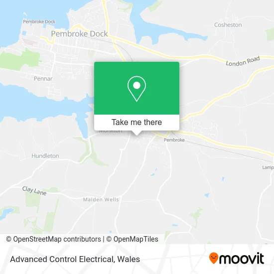 Advanced Control Electrical map