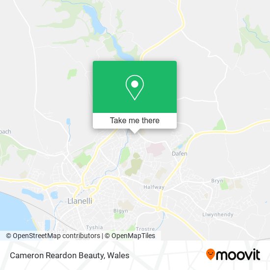 Cameron Reardon Beauty map