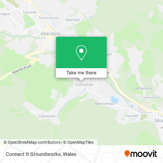 Connect It Groundworks map