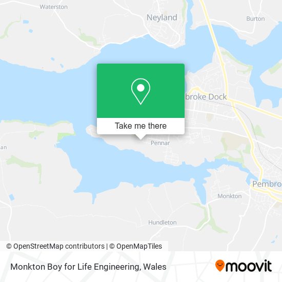 Monkton Boy for Life Engineering map