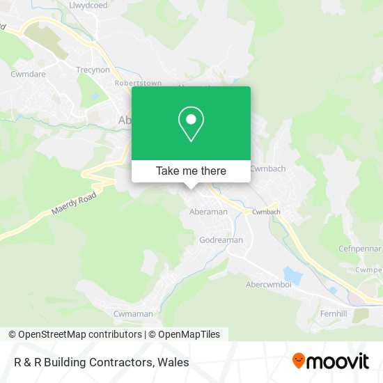R & R Building Contractors map