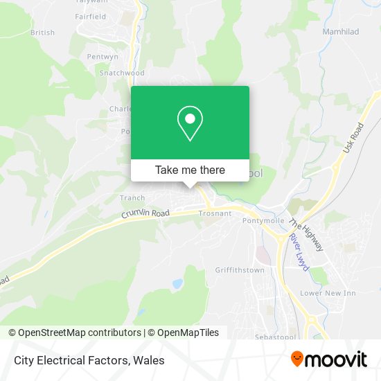 City Electrical Factors map