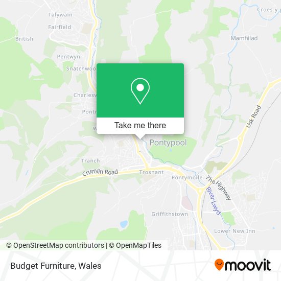 Budget Furniture map