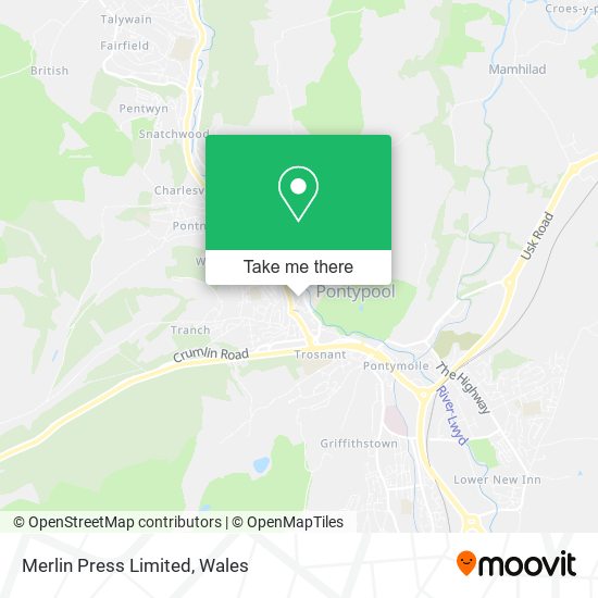 Merlin Press Limited map