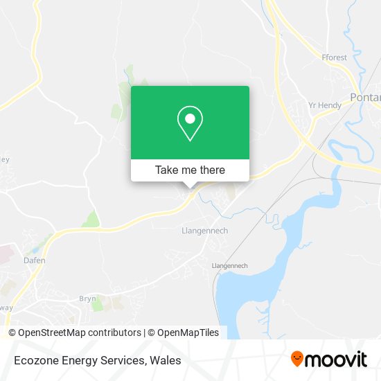 Ecozone Energy Services map