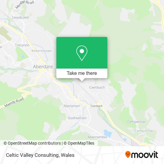Celtic Valley Consulting map
