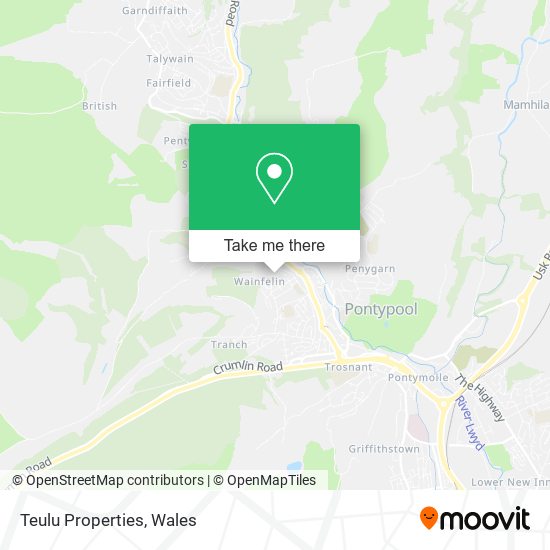 Teulu Properties map