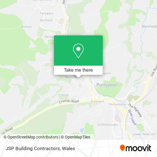 JSP Building Contractors map