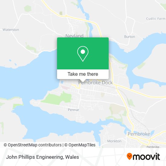 John Phillips Engineering map