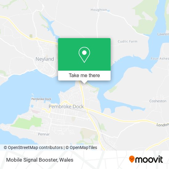 Mobile Signal Booster map