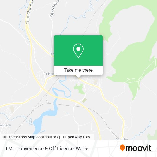 LML Convenience & Off Licence map