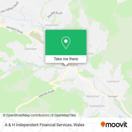 A & H Independent Financial Services map