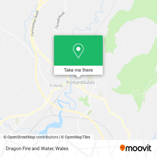 Dragon Fire and Water map