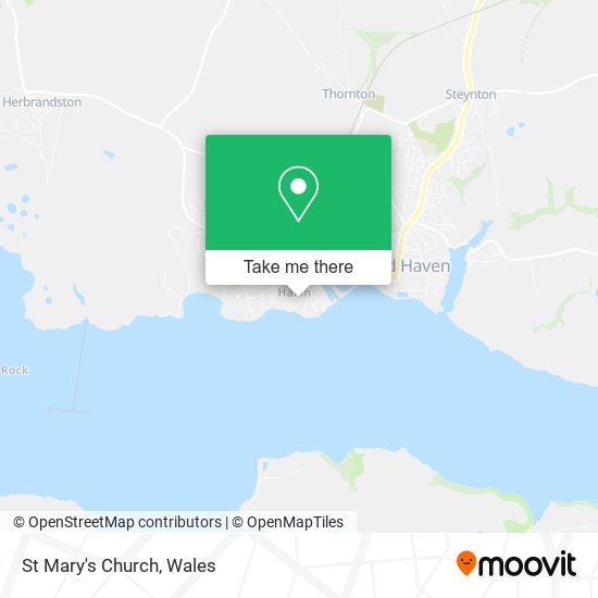 St Mary's Church map