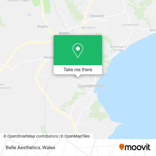 Belle Aesthetics map