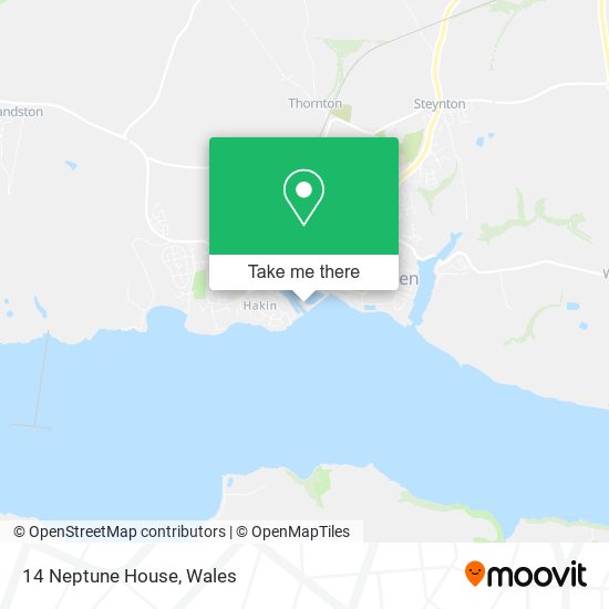 14 Neptune House map