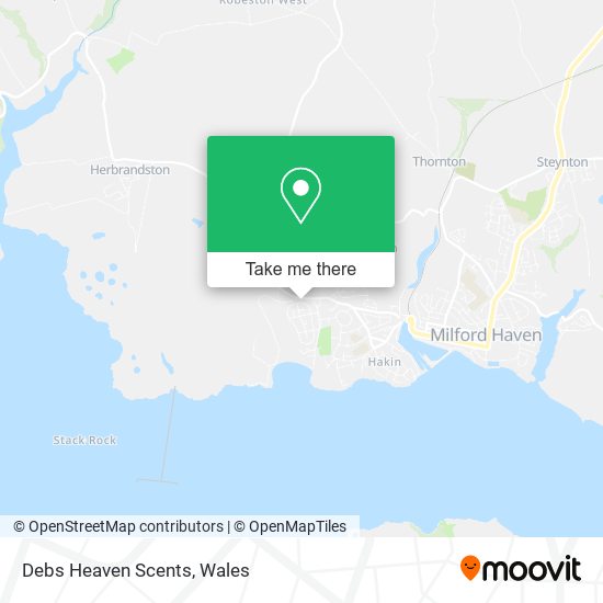 Debs Heaven Scents map