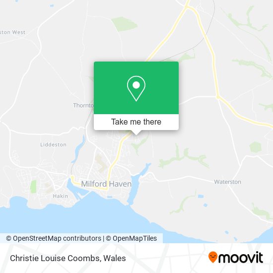Christie Louise Coombs map