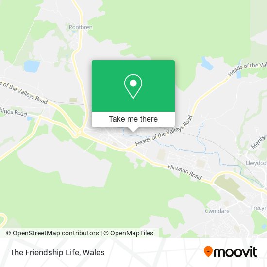 The Friendship Life map