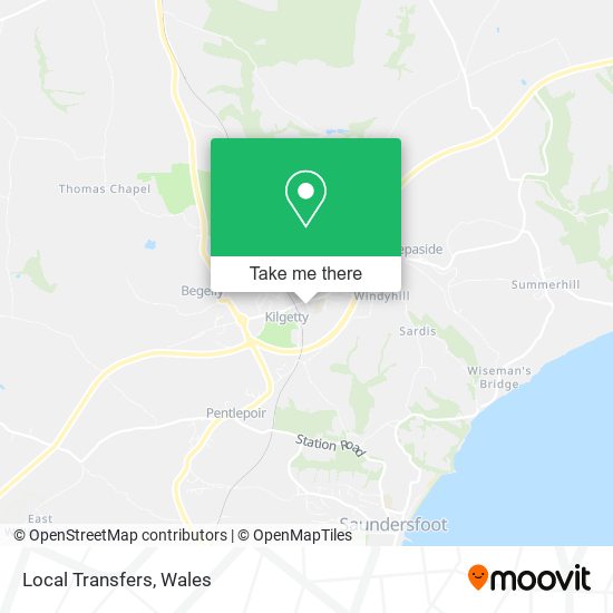 Local Transfers map