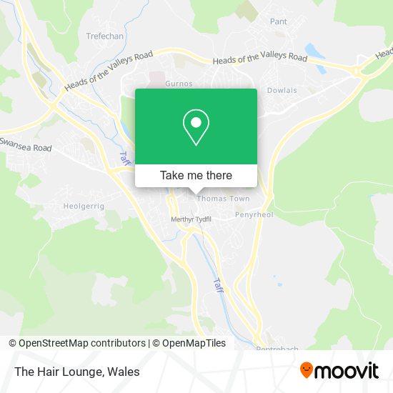 The Hair Lounge map