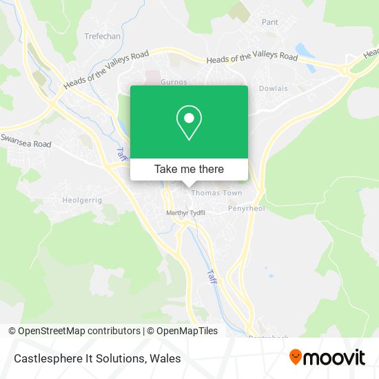 Castlesphere It Solutions map