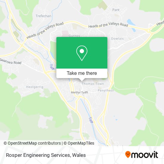 Rosper Engineering Services map