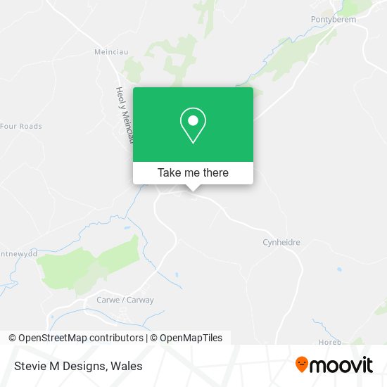 Stevie M Designs map