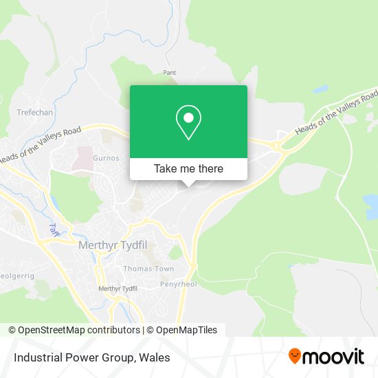 Industrial Power Group map