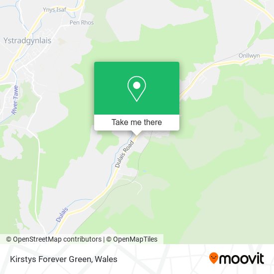 Kirstys Forever Green map