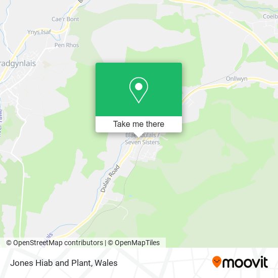 Jones Hiab and Plant map