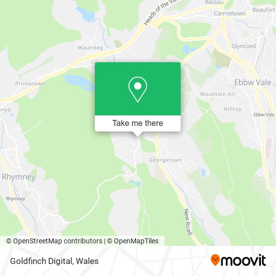 Goldfinch Digital map
