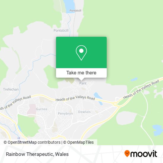 Rainbow Therapeutic map