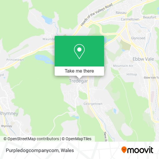 Purpledogcompanycom map